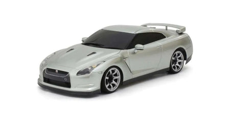 Kyosho FIRST Mini-Z ReadySet Nissan GTR (R35) Silver w/Radio 66608 image 1