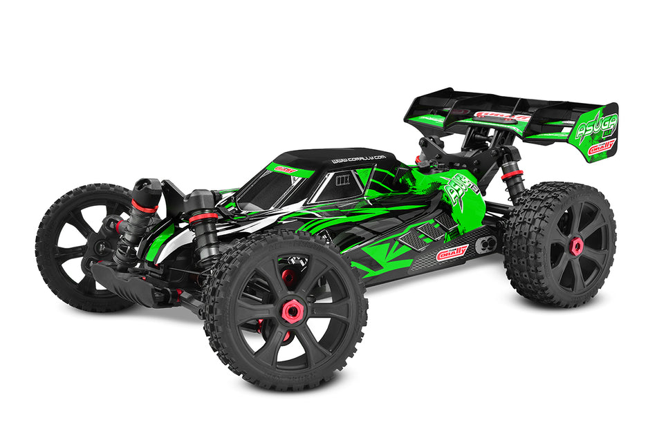 Team Corally Asuga XLR 6S Large Scale Racing Buggy RTR Green COR00288-G image 0