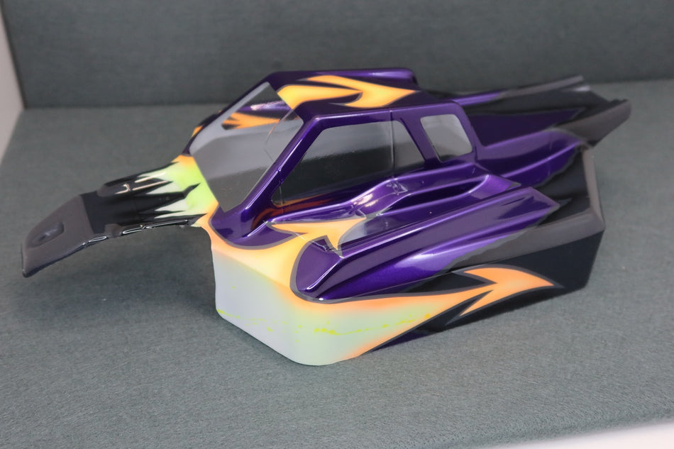 Ron's Reserve Series Custom Airbush Painted Body Associated RC8B4 and RE8B4.1