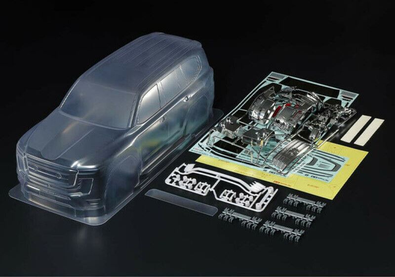 Tamiya Toyota Land Cruiser 300 1/10 RC Body Parts Set 51691 image 0