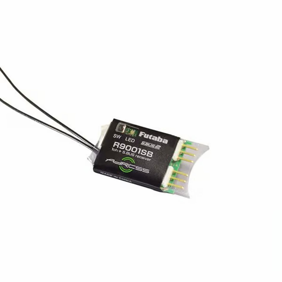Futaba R9001SB AdRCSS 900 MHz System S.Bus Port + 1 Channel Receiver 01102406-1