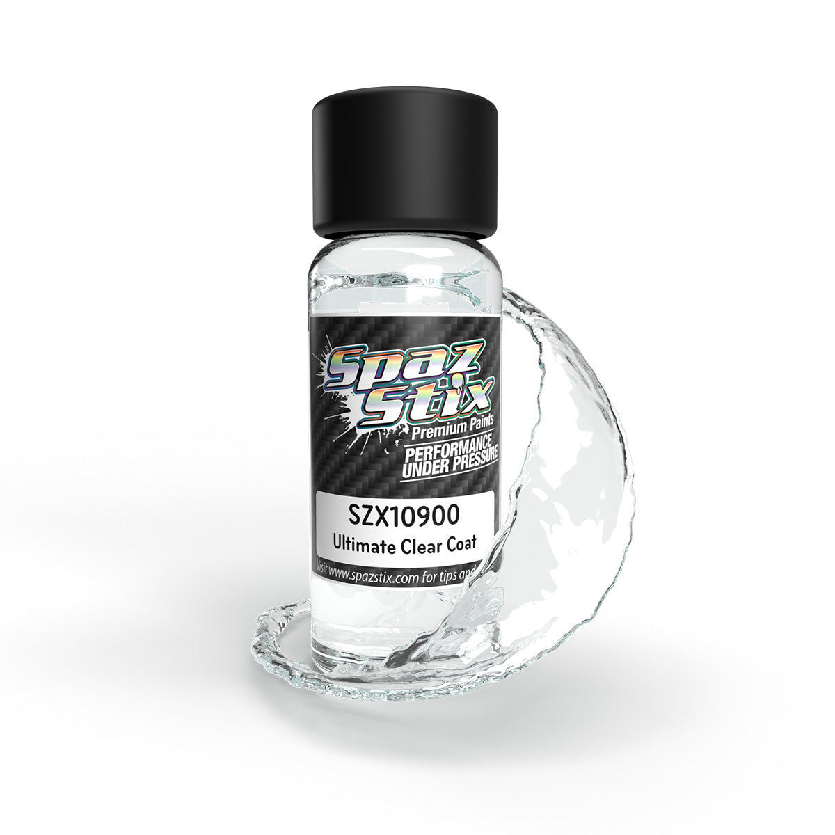 Spaz Stix Ultimate Clear Coat for Mirror Chrome Airbrush Paint SZX10900 10900 image 0