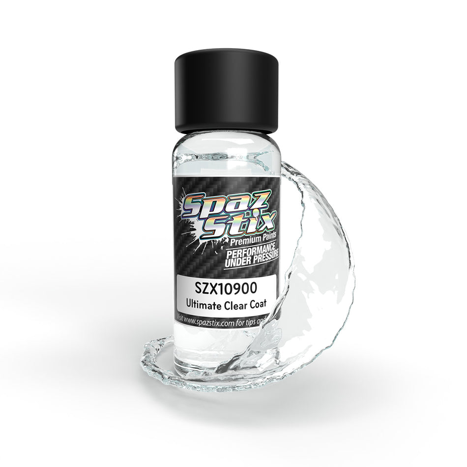 Spaz Stix Ultimate Clear Coat for Mirror Chrome Airbrush Paint SZX10900 10900 image 0