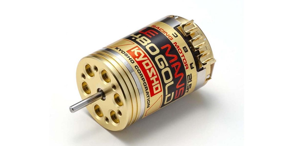 Kyosho LE MANS 480 Gold Brushless Motor 21.5T 37035 image 0