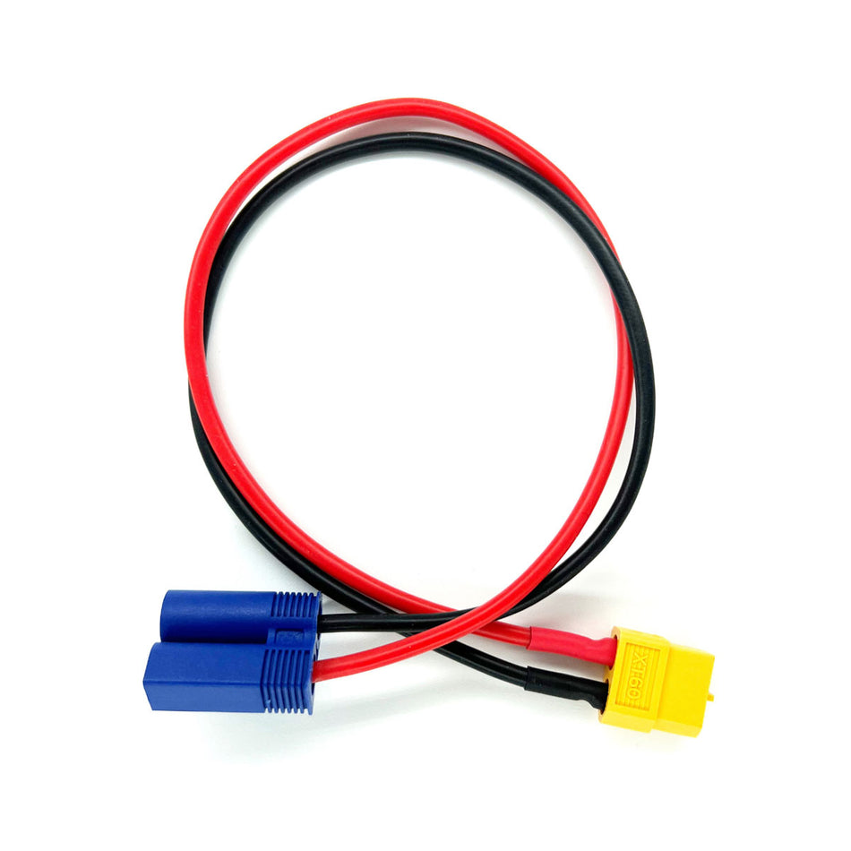 Racers Edge Charge Adapter EC5 Device to Female XT60 300mm Wire RCE1682 1682 image 0