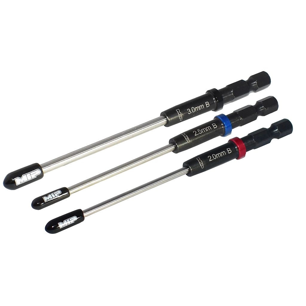MIP Speed Tip Ball Hex Driver Wrench Set Gen 2 (3pc) 2.0mm 2.5mm 3.0mm 9616 image 0