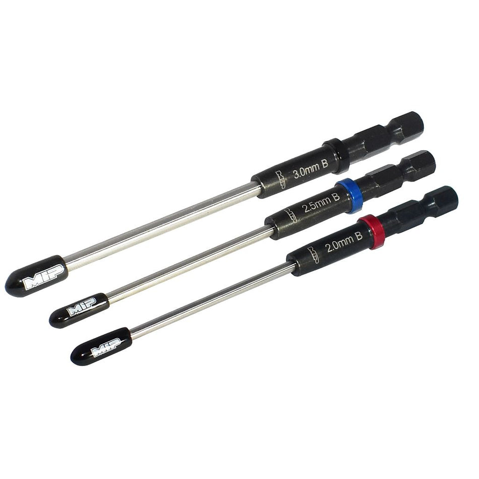 MIP Speed Tip Ball Hex Driver Wrench Set Gen 2 (3pc) 2.0mm 2.5mm 3.0mm 9616 image 0