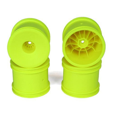 DE Racing Speedline Stadium Truck ST Wheels for Losi TLR 22T 22T 2.0 Yellow DER-SS4-LY image 0
