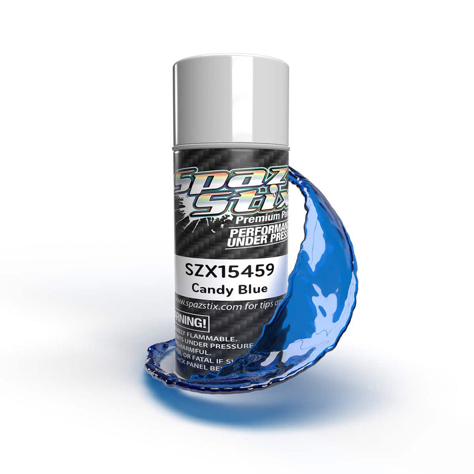 Spaz Stix Candy Blue Paint 3.5oz Can SZX15459 15459 image 0