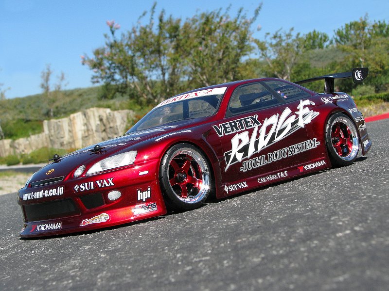 HPI Vertex Ridge Toyota Soarer/Lexus SC Body 1/10 Drift (200mm