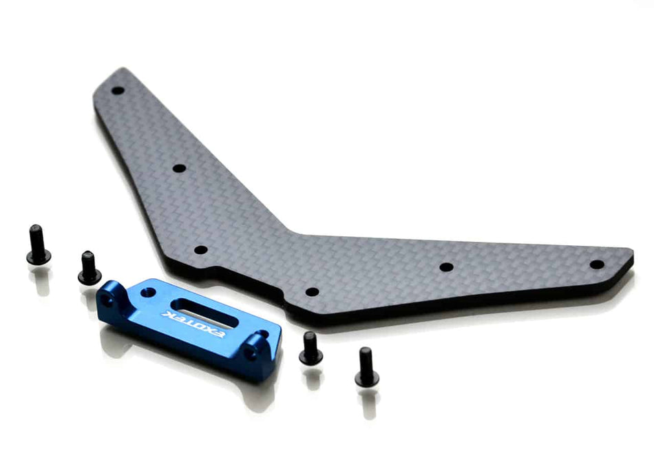 Exotek Carbon Fiber Rear Body Mount +28mm fits Slash 2WD 1981 image 0