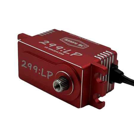 Reefs RC 299LP Special Edition Red High Speed-Torque Low Profile Servo REEFS130 image 0