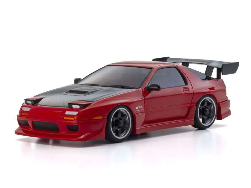 Kyosho Mini-Z ASC Mazda Savanna RX-7 FC3S with Aero Kit Hood RED MZP476R KYOMZP476R image 0