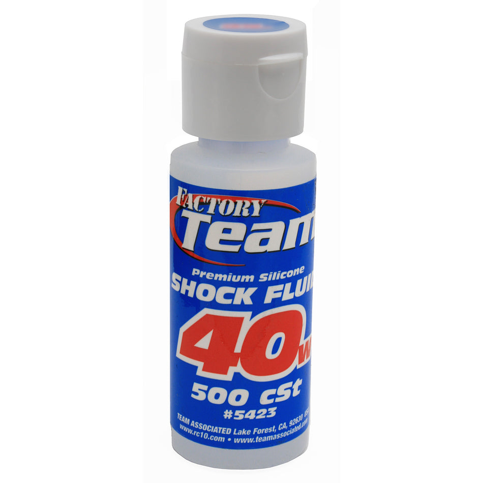 Team Associated Factory Team 40wt (500 cst) Silicone Shock Oil 2oz ASC5423 5423 image 0