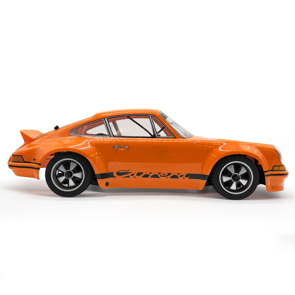 HPI 1973 Porsche Carrera RSR Orange Painted 1/10 Scale Body 161211
