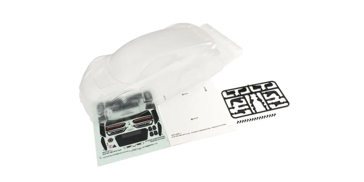 Kyosho AUDI R8 LMS 2015 Non-Decoration Body Set 39215B KYO39215B image 1