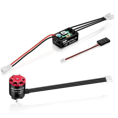 Hobbywing QuicRun WP Mini24 ESC &amp; 1621SL 3500KV Motor Combo 38020436 image 0