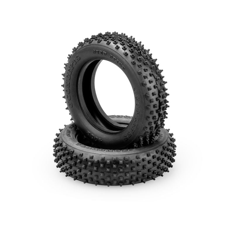 Jconcepts Step Spike Front 2wd Buggy Tires Green Compound for 1.9" Wheel 403202 JCO403202 image 0