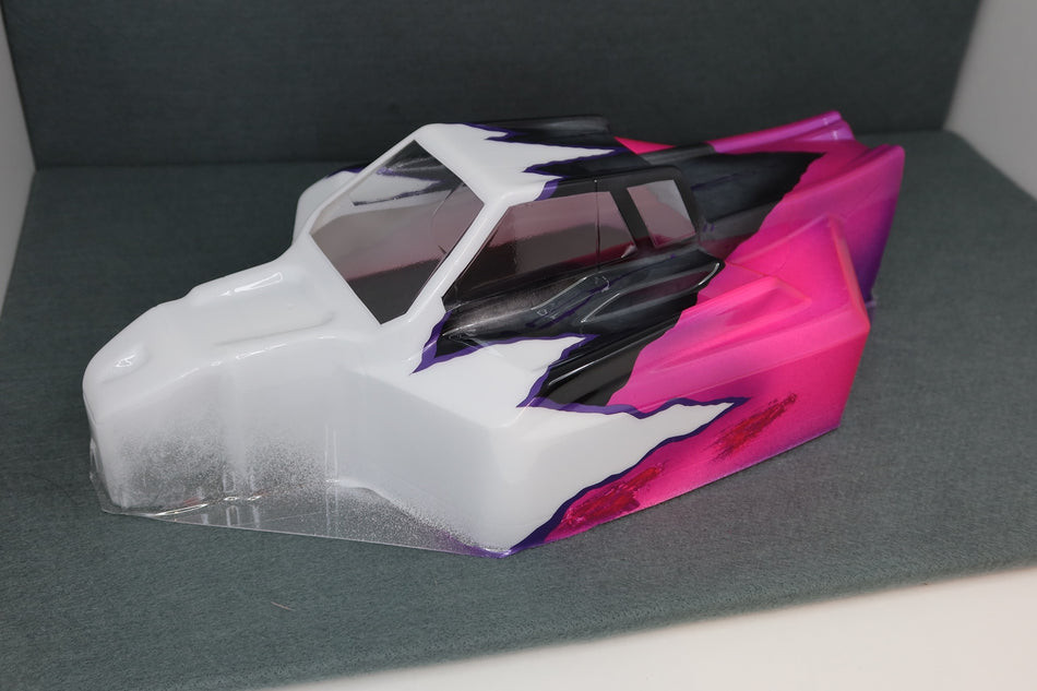 New Custom Airbrush Painted Body Associated RC8B4 - RE8B4.1 1/8 Nitro Buggy