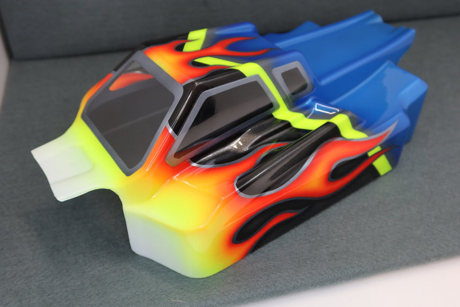 Ron's Reserve Series Custom Airbrush Painted Body RC8B4E RC8B4.1e RC8B4.2e Buggy