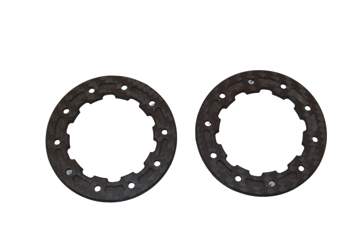Carbon Fiber Lightweight Beadlock Rings JConcepts Mambos Wheels image 0