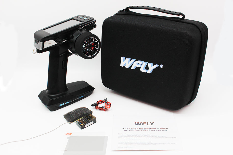 WFLY X9S 9-Channel 2.4GHz Digital Radio Set with RG209S Receiver WFLX9S image 0