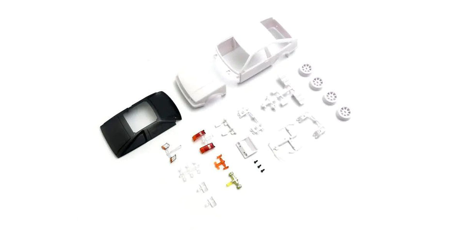 Kyosho Toyota Levin AE86 White Body Set w/ Rims White Mini Z Body Set MZN224 image 0