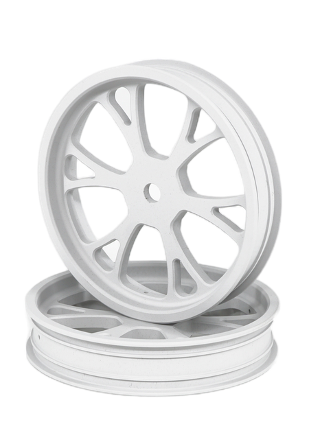 eXcelerate Super V Mag (Magnesium) Front Wheels (2) White XCE-0050-WH image 0
