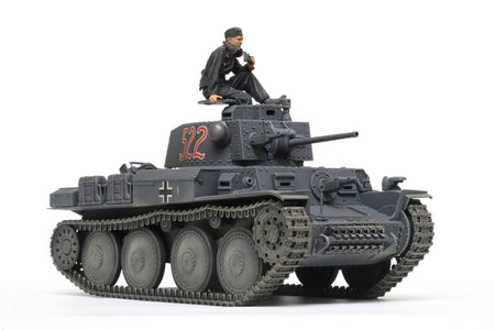 Tamiya 1/35 Panzer 38 (T) AUSF. E/F Tank Plastic Model Kit 35369 image 0