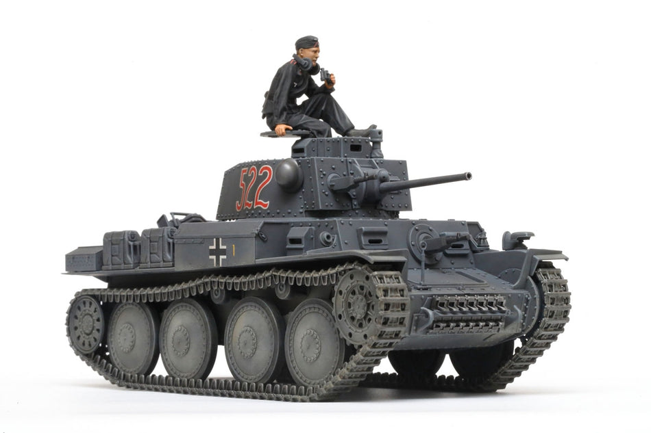 Tamiya 1/35 Panzer 38 (T) AUSF. E/F Tank Plastic Model Kit 35369 image 0