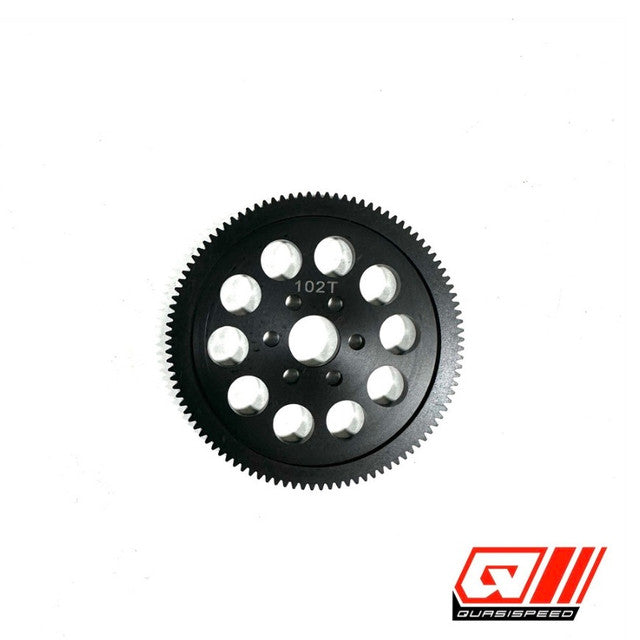 Quasi Speed 102 Tooth (102T) 48P 5mm Wide Spur Gear QS-6600 image 0