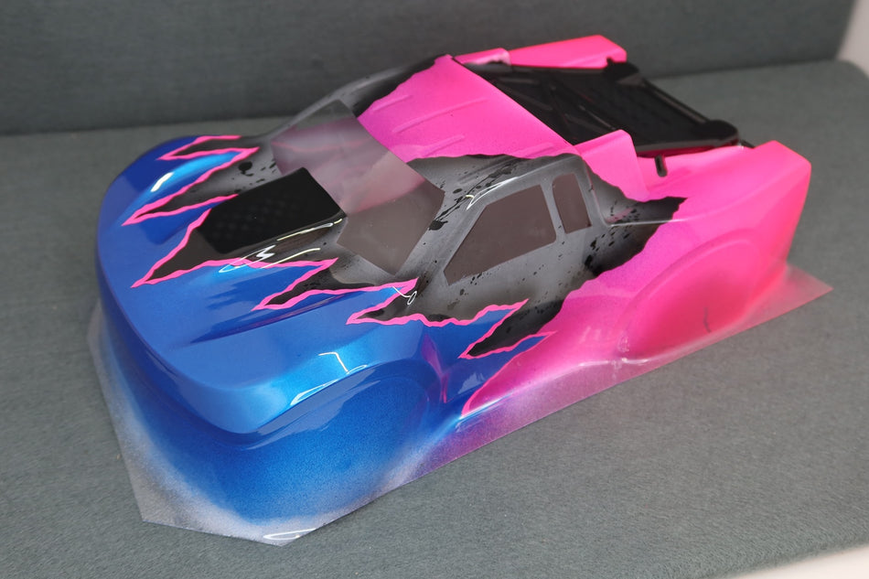 New Custom Airbrush Painted Short Course Truck Body for Losi Mini-B