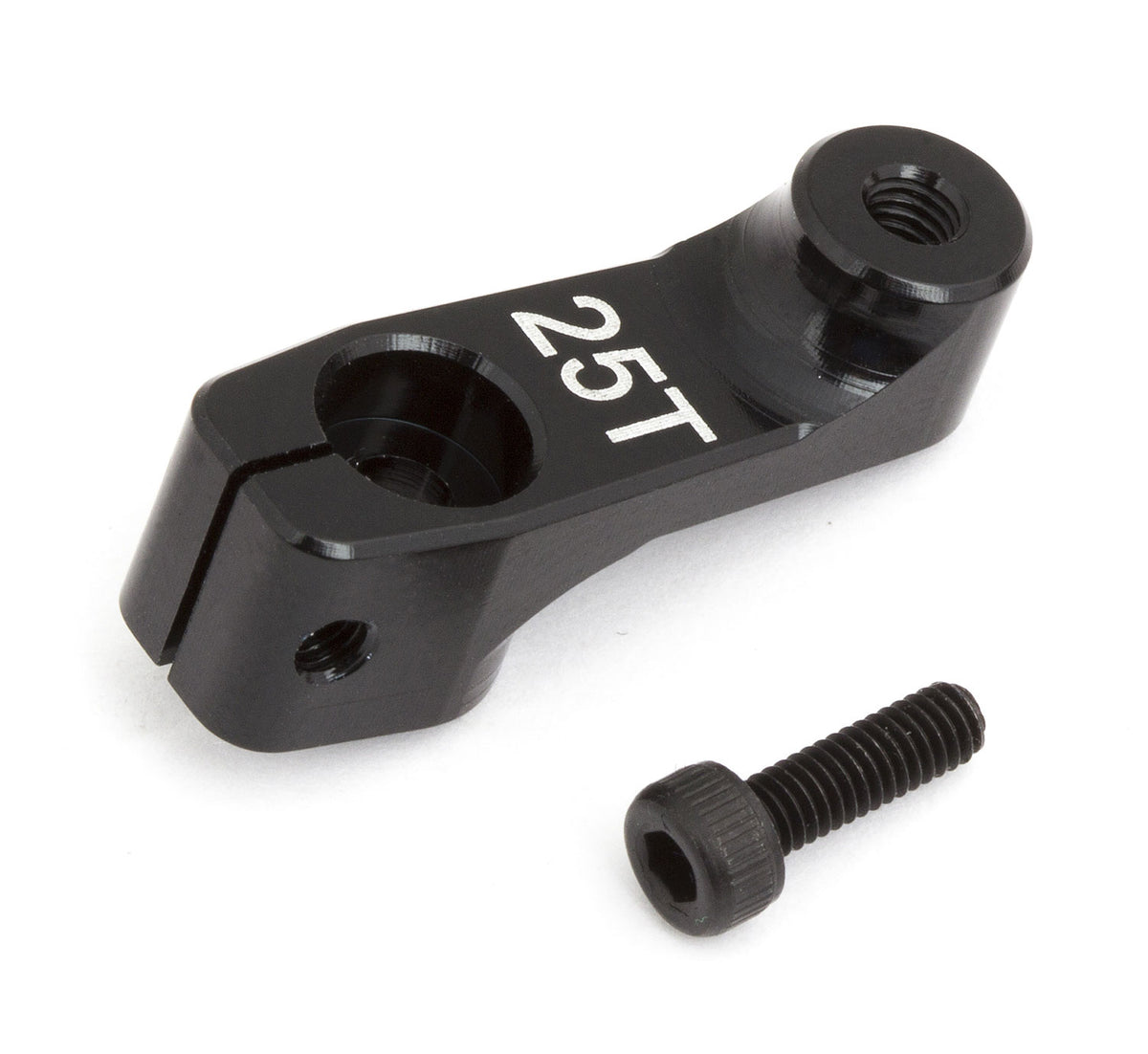 Associated Factory Team Aluminum Clamping Servo Horn 25 Tooth 15.5mm 1370 image 0