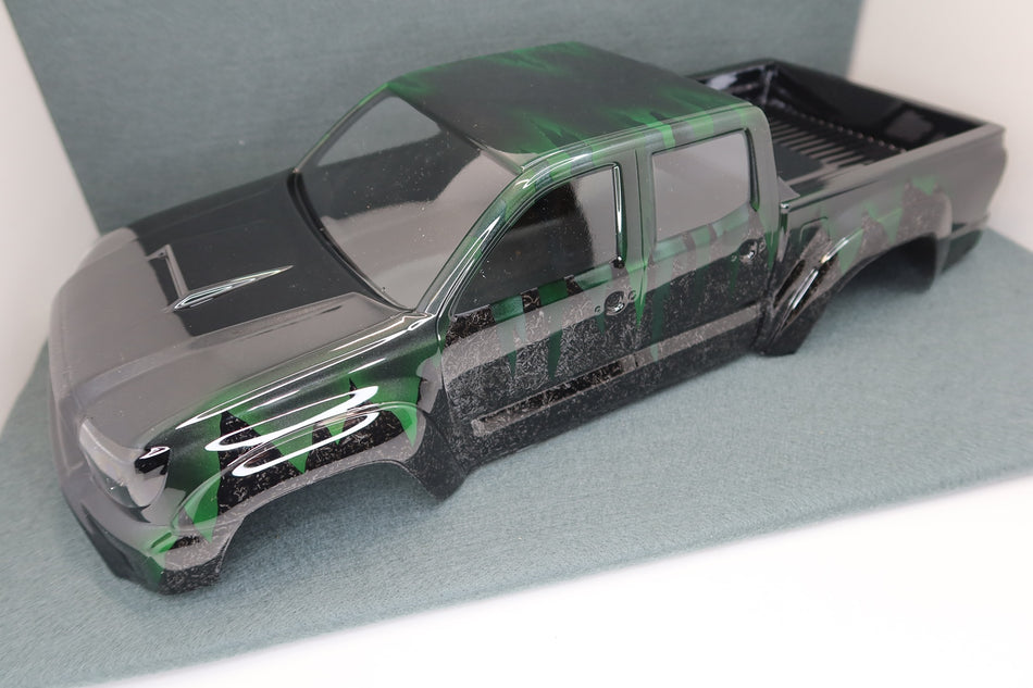 New Custom Painted 1/10 2015 Toyota Tacoma 12.3" Wheelbase Crawler Body image 0