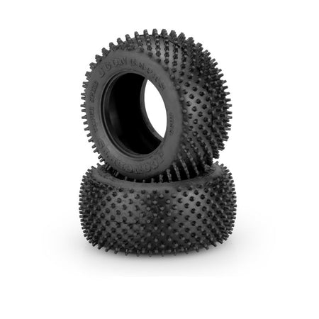 Jconcepts Taper Spike Rear Buggy Tires Green Compound for 1.7" Wheel 403302 image 0