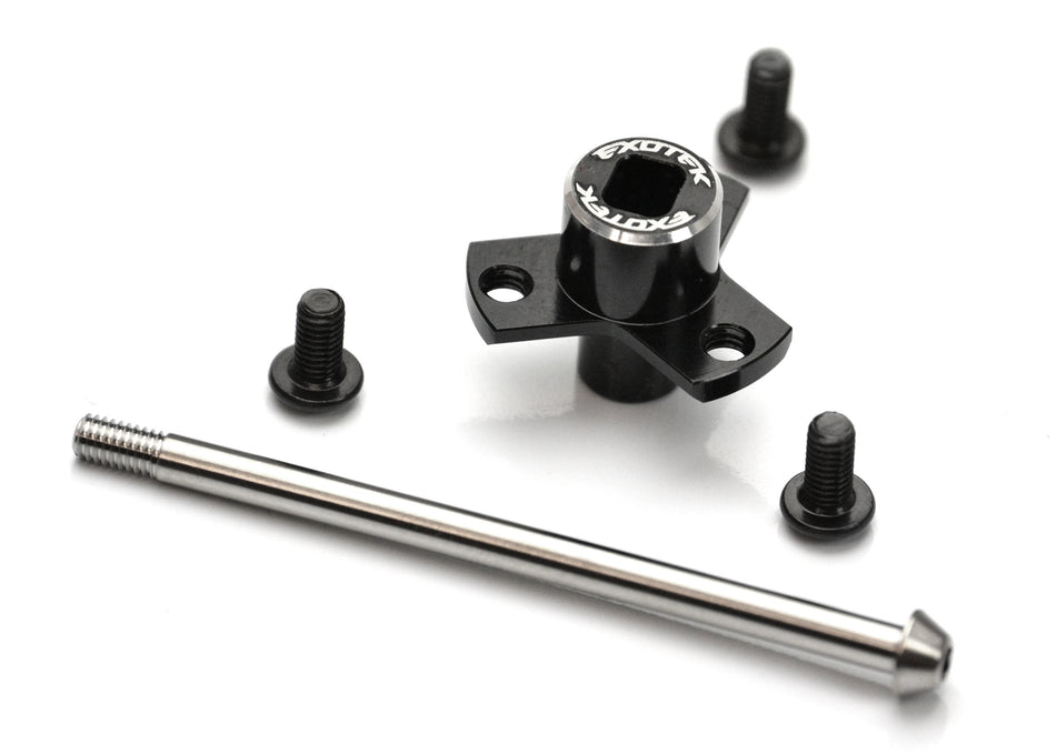 Exotek Locked Spur Mount Slipper Eliminator for TLR 22X 2wd Buggy EXO2347