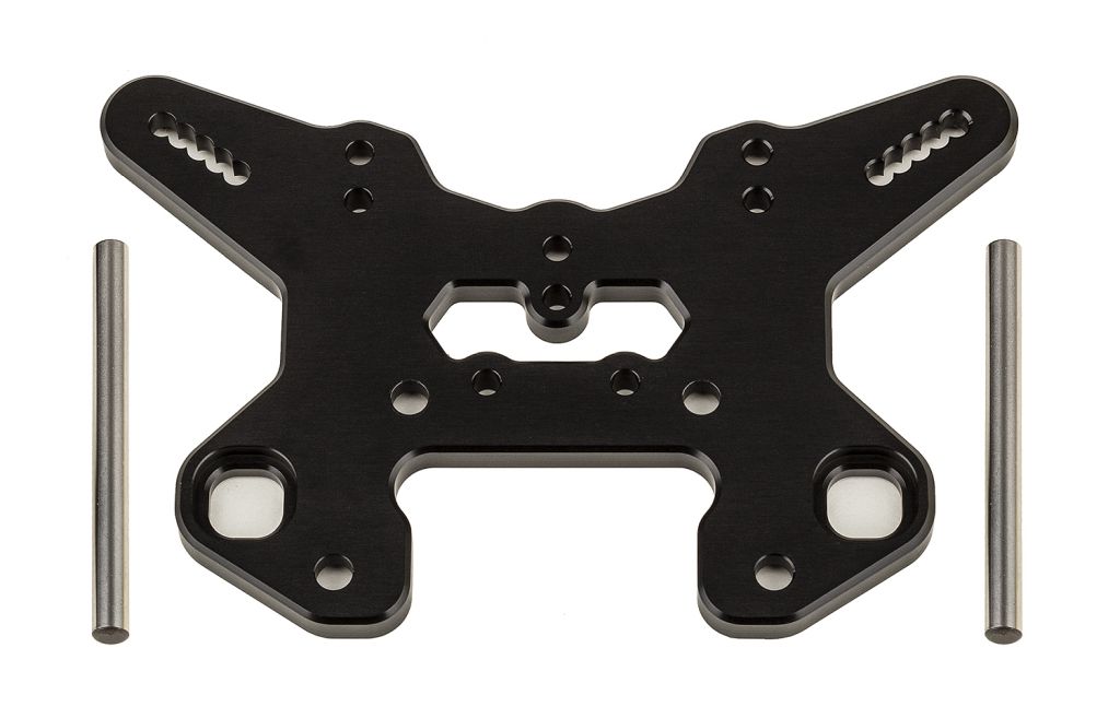 Team Associated RC8T4 Front V2 Aluminum Shock Tower w/Hinge Pins 81624 image 0