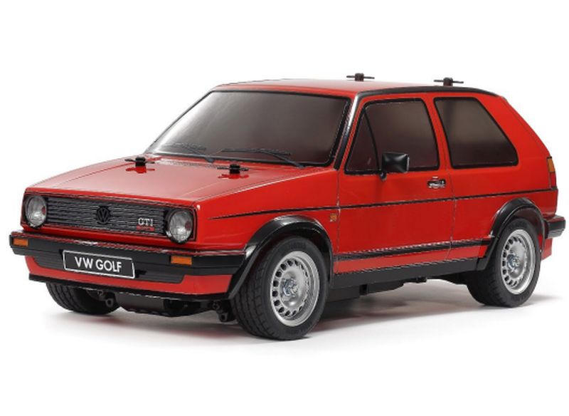Tamiya RC 10 Scale Volkswagen Golf II GTI 16V MB-01 Chassis Hobbywing ESC 58748 image 0