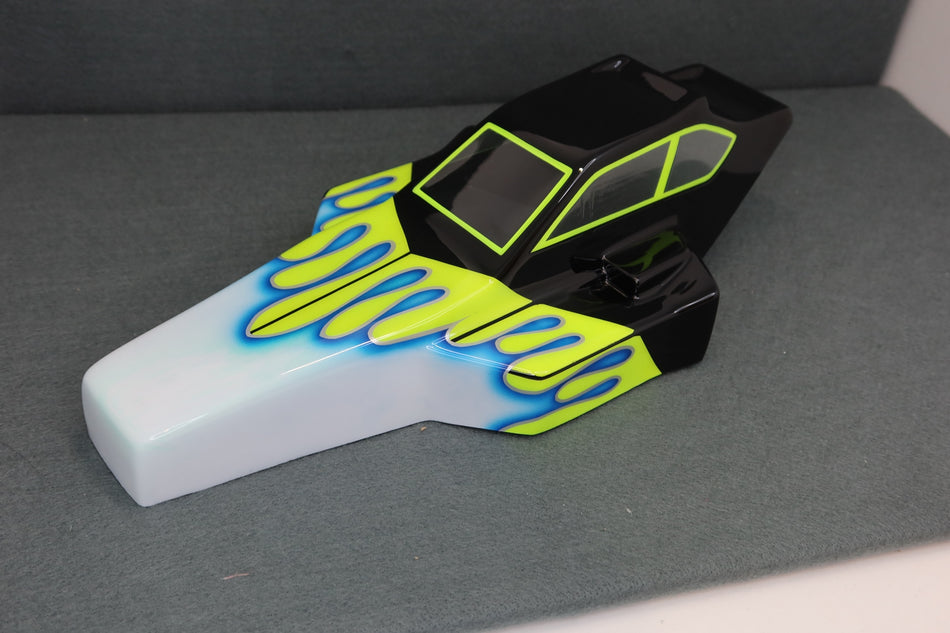 Ron's Reserve Series Custom Airbrush Painted Body for Team Associated RC10 Buggy