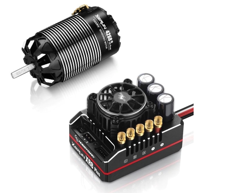 Hobbywing XR8 Plus Combo G2S ESC + 4268 G3 Motor (1900kv) 38020500 image 0