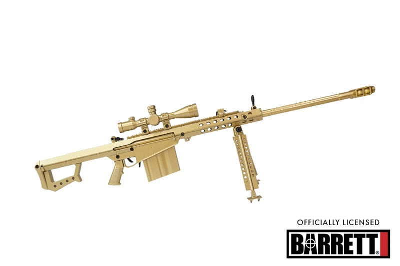 GoatGuns 1/3 Scale Die Cast .50 Cal Barrett 82A1 Model Gold GOA50-GOLD image 0