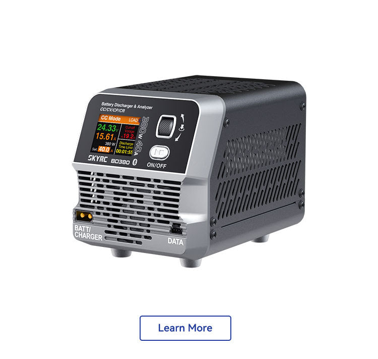 SKYRC BD380 380W Battery Discharger with Real-Time Data image 0