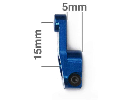 Exotek AE Heavy Duty Servo Horn Aluminum Blue Futaba-Savox 25t Spline 1547BLU image 1