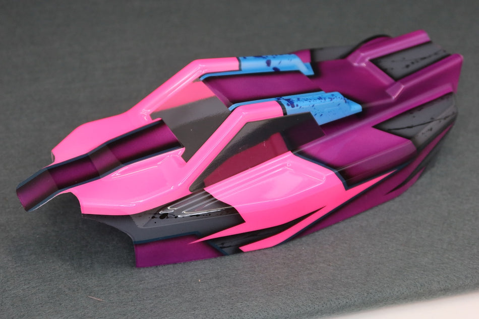 Ron's Reserve Custom Airbrush Painted Body XRAY XB2 2025/2026 '25/'26 2wd Buggy