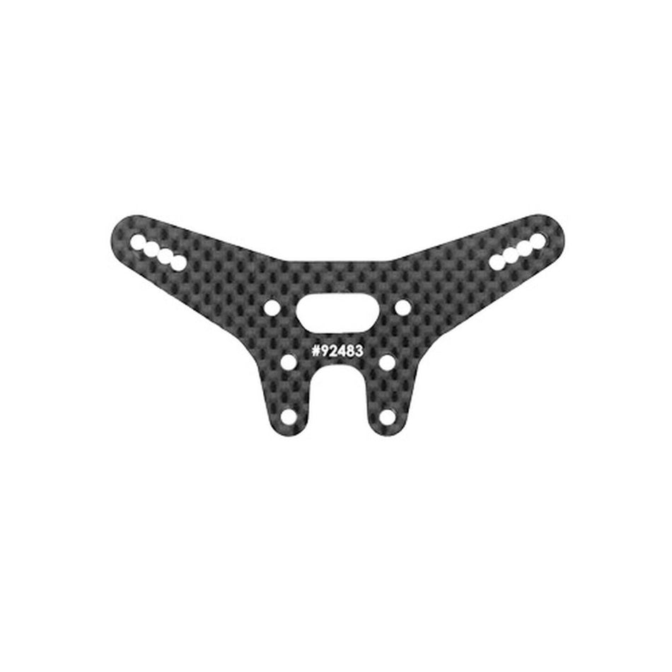 Team Associated B7 & B7d Rear Shock Tower Carbon Fiber -2mm 92483