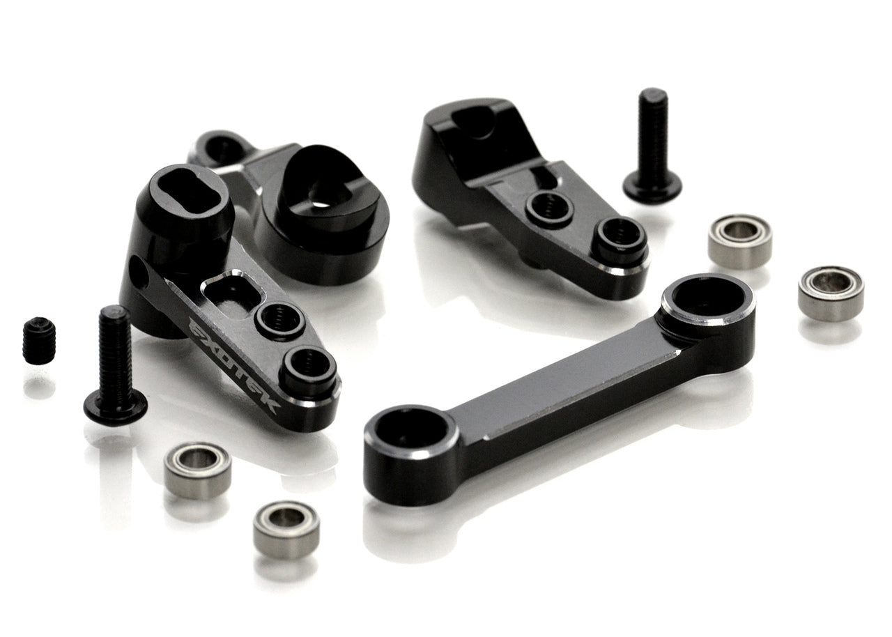Exotek 22S Drag HD Aluminum Steering Set With Bearings EXO2030 2030 image 1