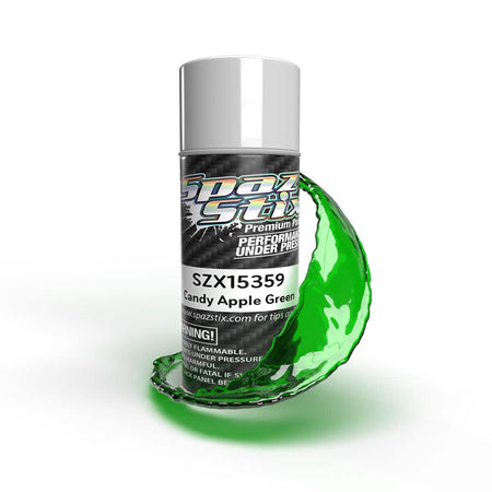 Spaz Stix Candy Apple Green Paint 3.5oz Can SZX15359 15359 image 0