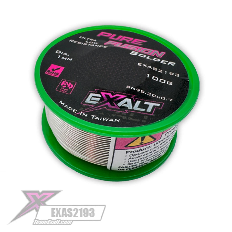 Team Exalt Exalt PureFusion Ultra-Low "IR" Solder 100g Roll EXAS2193