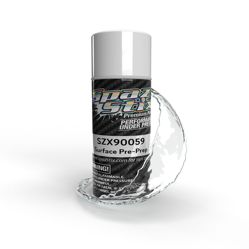 Spaz Stix Ultimate Plastic Surface or Body Pre Prep 3.5oz Can SZX90059 90059 image 0
