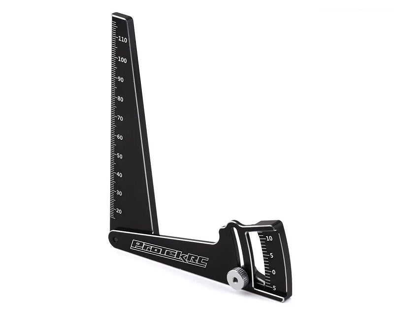 Protek RC 1/8 and 1/10 Aluminum Camber Gauge 7613